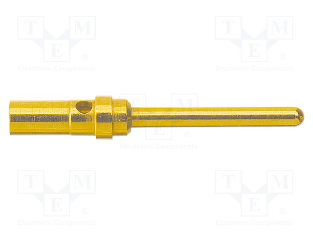 Contact; male; 0.08÷0.21mm2; 28AWG÷24AWG; Han D-Sub; gold-plated