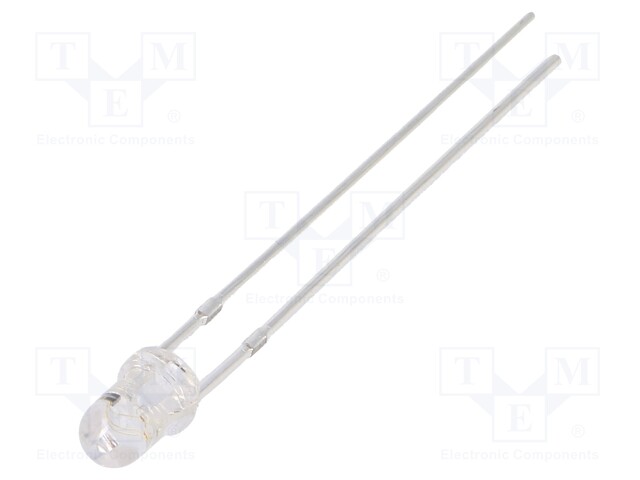 LED; 3mm; red/yellow; 30°; 3÷4.5V; 20mA; Variant: bicolour; 1.8Hz