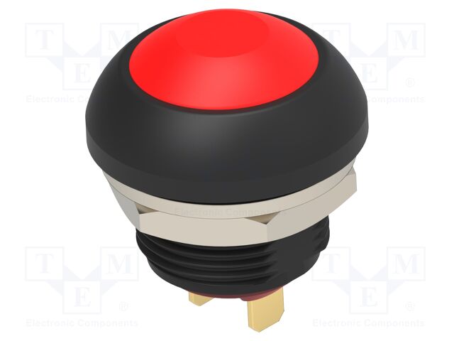 Switch: push-button; Pos: 2; SPST-NO; 0.125A/125VAC; 0.2A/50VDC