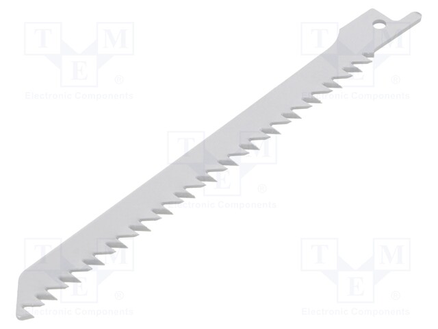 Hacksaw blade; wood,plastic; 150mm; 6teeth/inch; 3pcs.