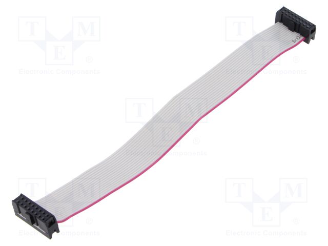 Ribbon cable with IDC connectors; Tape ph: 1.27mm; 0.2m