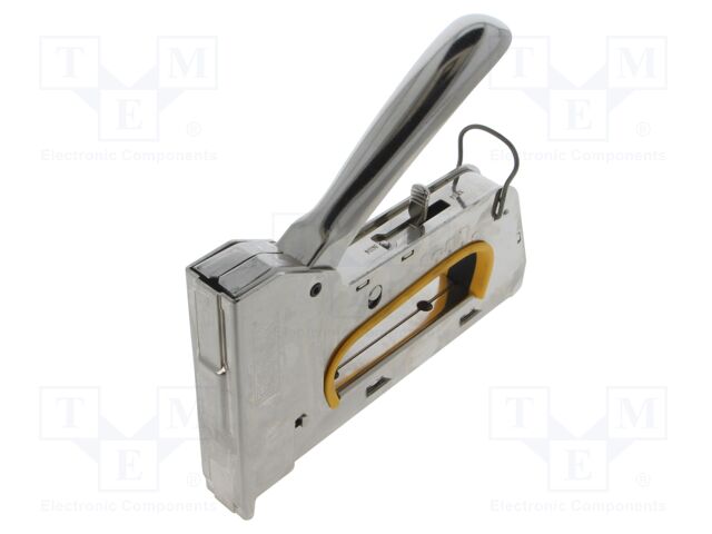 Stapler; recoilless,adjusting of punching force; Mat: steel