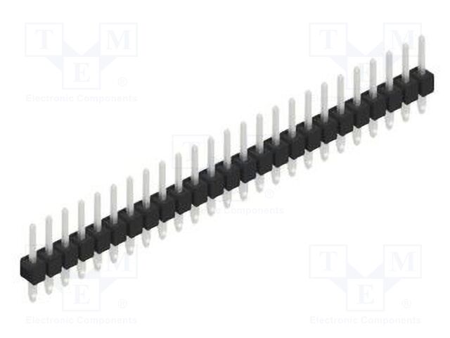 Connector: pin strips; pin header; male; PIN: 25; 2.54mm; THT; 1x25