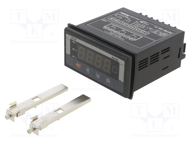 Module: meter; DC current; 100÷240VAC; on panel; Display: LED; MT4W
