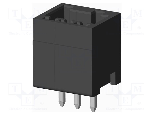 Connector: pluggable terminal block; socket; male; on PCBs