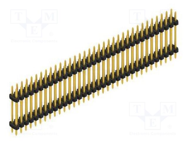 Connector: pin strips; pin header; male; PIN: 68; 2mm; THT; 2x34