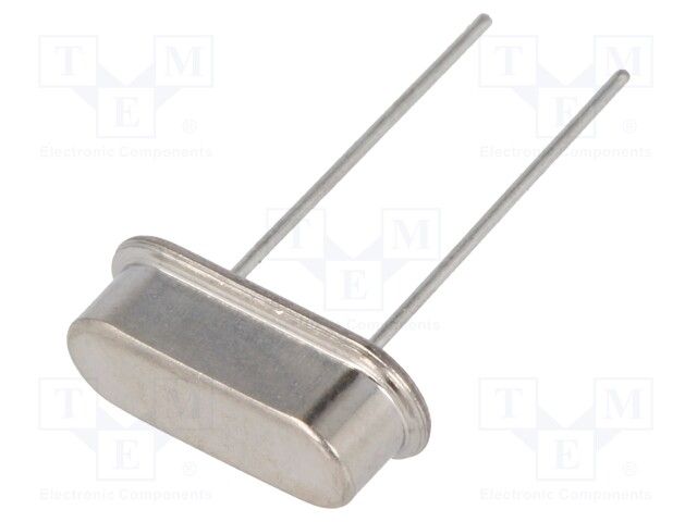 Resonator: quartz; 24MHz; ±30ppm; 20pF; THT; HC49-S