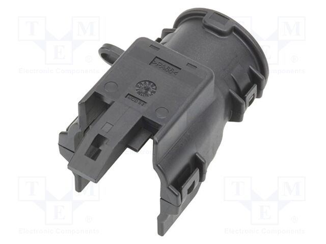 Accessories: cable hood and fastener