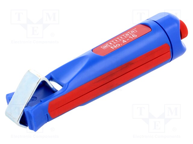 Stripping tool; Wire: round; 4÷16mm