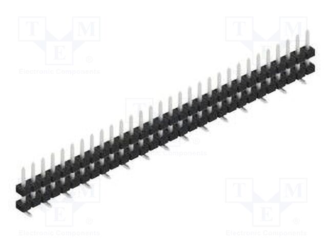 Connector: pin strips; pin header; male; PIN: 30; 2mm; SMT; 1x30