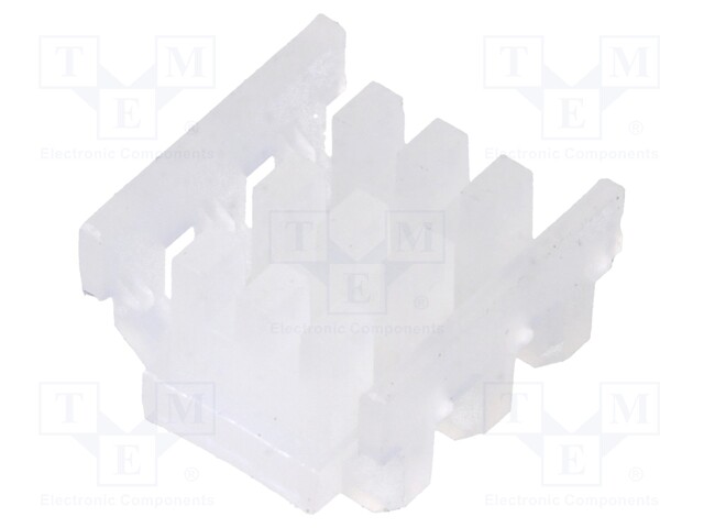 Protection cover; PIN: 3; end connector,inline splice; 2.54mm