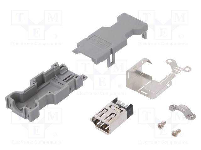 2.0 I/O Conn Set Hsg Assy 6Ckt