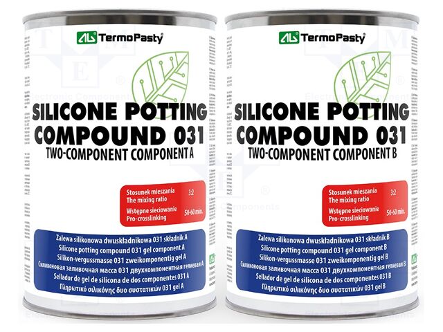 Silicone encapsulating compound; transparent; Temp: -50÷180°C