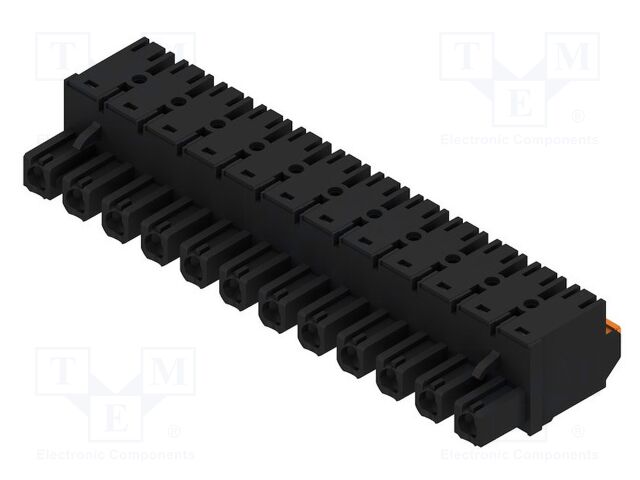 Pluggable terminal block