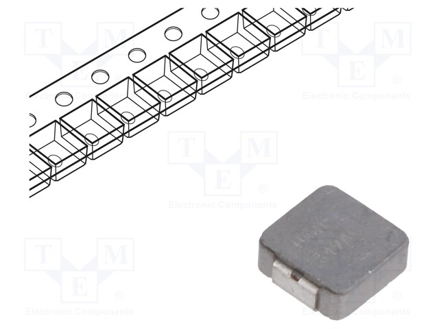 Inductor: wire; SMD; 1uH; 9.2A; 13.1mΩ; 5.18x5.18x3mm; ±20%