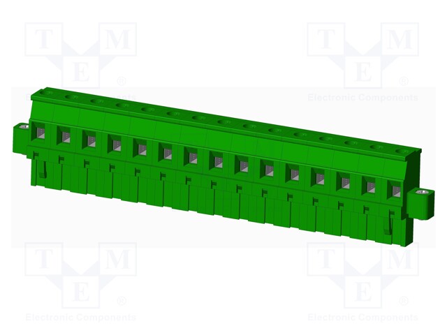 Connector: pluggable terminal block; plug; female; angled 90°