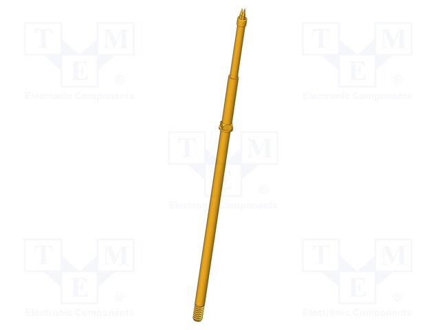 Test needle; Operational spring compression: 8mm; 5A; Ø: 1.6mm
