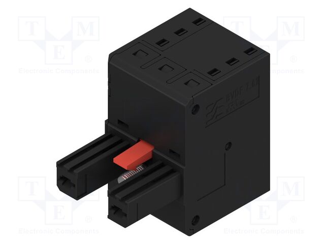 Connector: pluggable terminal block; -50÷120°C; straight; female