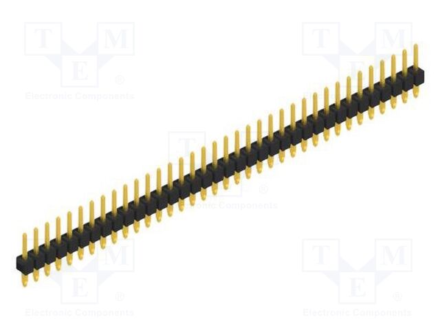Connector: pin strips; pin header; male; PIN: 36; 2.54mm; THT; 1x36