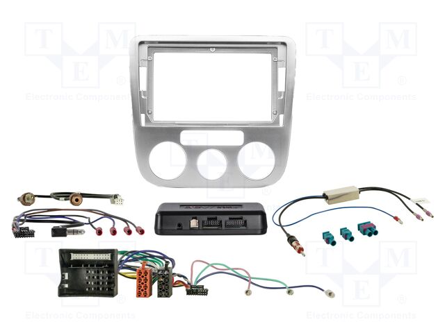 Adapter for control from steering wheel; VW; silver; 9"