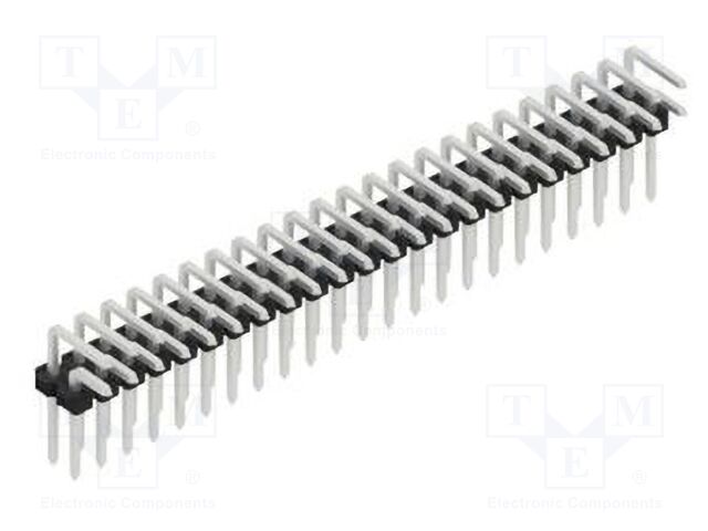 Connector: pin strips; pin header; male; PIN: 46; 2.54mm; THT; 2x23