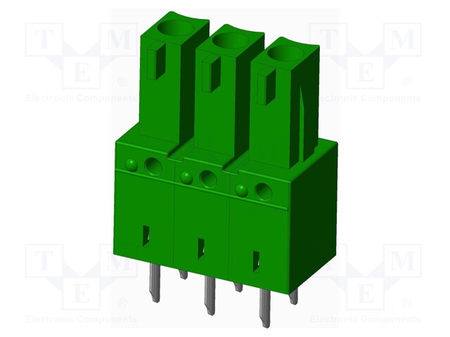 Connector: pluggable terminal block; socket; female; straight