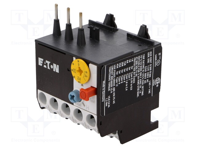 Thermal relay; Series: DILEEM,DILEM; Leads: screw terminals