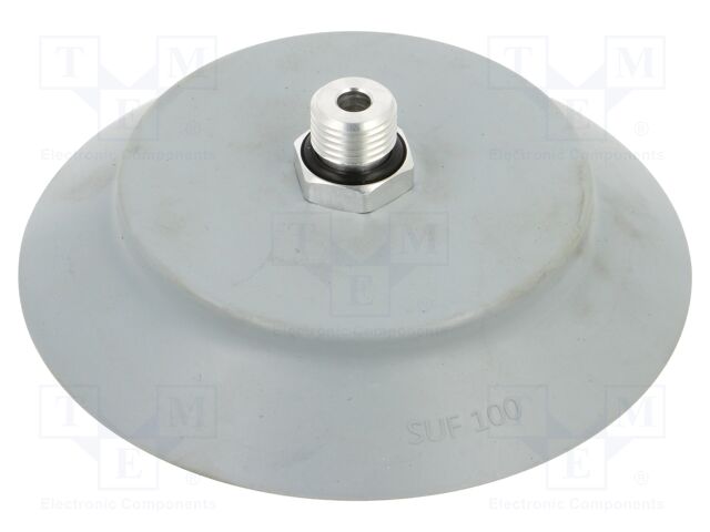 Suction cup; 100mm; 112.1g; G 1/4 M; Shore hardness: 55; 46.4cm3