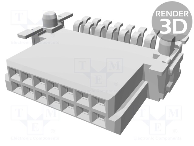 Connector: PCB to PCB; female; PIN: 14; 1.27mm; Series: har-flex