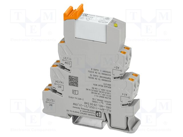 Relay: interface; Mounting: DIN