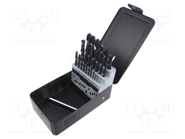 Drill set; 25pcs.