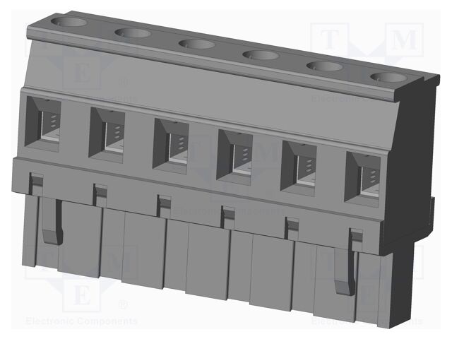 Connector: pluggable terminal block; plug; female; angled 90°