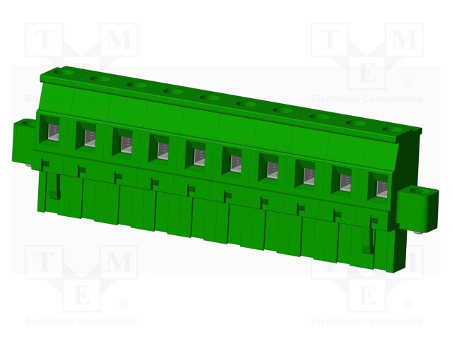 Connector: pluggable terminal block; plug; female; angled 90°