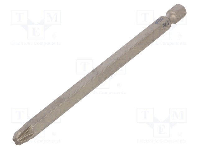 Screwdriver bit; Pozidriv®; PZ3; Overall len: 110mm
