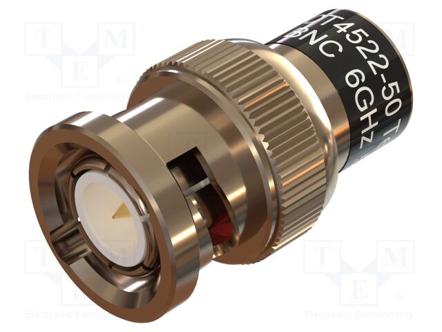 Adapter; 24.4mm; BNC plug; 50Ω; 6GHz
