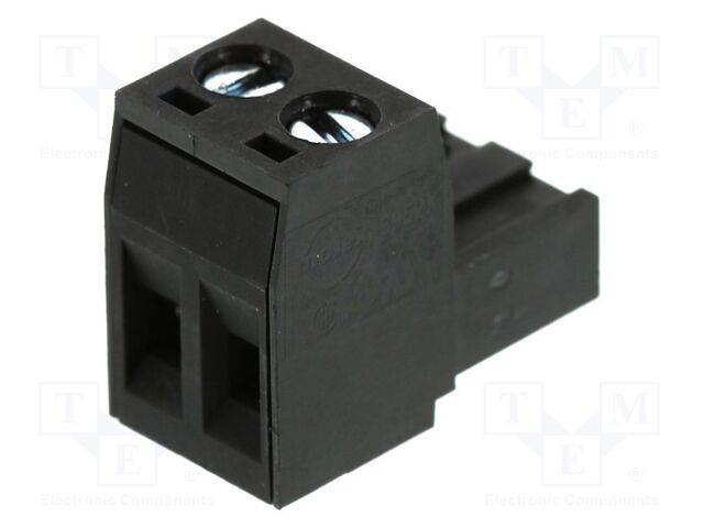 Pluggable terminal block