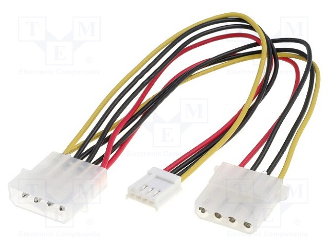 Splitter; PC socket Molex,PC plug Molex,PC plug mini Molex