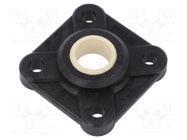 Bearing: flange; Øint: 20mm; iglidur® W300; lubricant-free