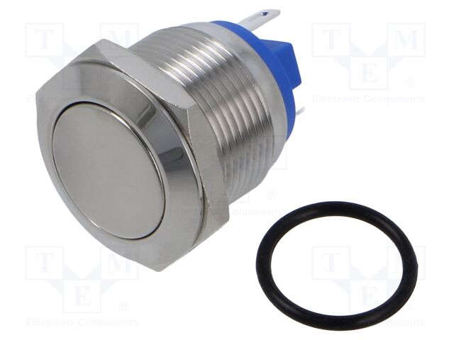 Switch: vandal resistant; Pos: 2; SPST-NO; 2A/36VDC; IP65; OFF-(ON)