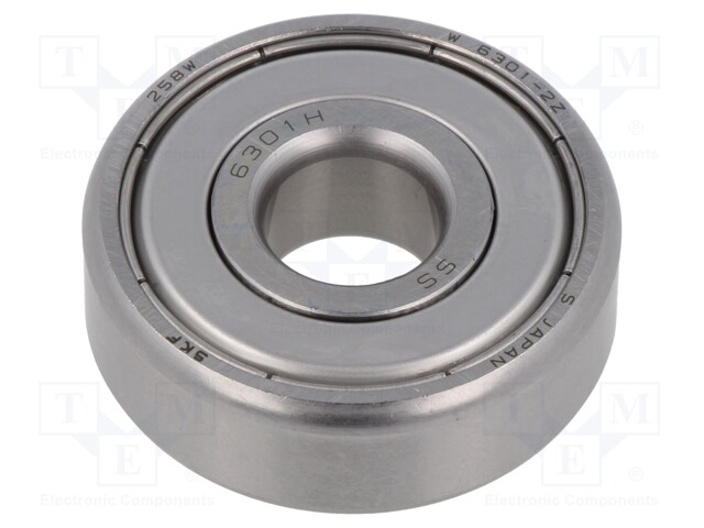 Bearing: single row deep groove ball; Øint: 12mm; Øout: 37mm