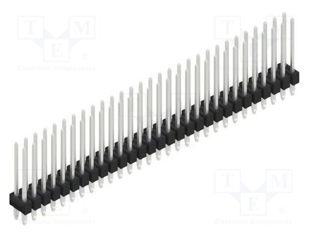 Connector: pin strips; pin header; male; PIN: 58; 2.54mm; THT; 2x29