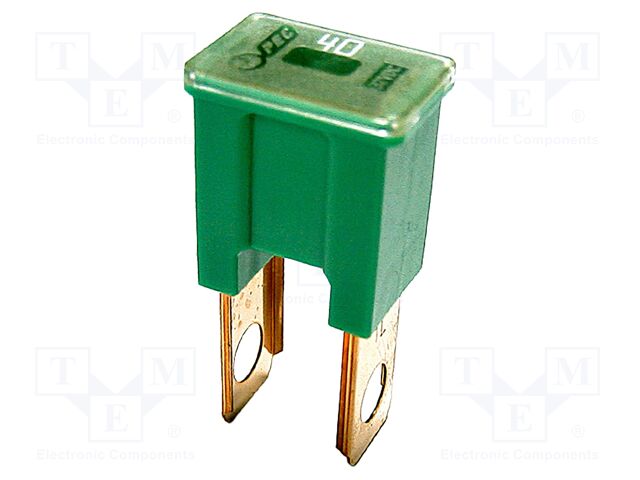 Fuse: fuse; 40A; 32VDC; automotive; 22.2mm; 22.2x15.2x45mm