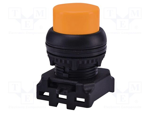 Switch: push-button; 22mm; orange; IP65; prominent; E; Pos: 2; 230VAC