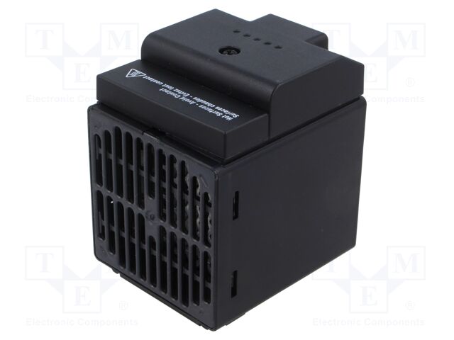 FAN HEATER, 150W, -49 TO 158 DEG F, 120V