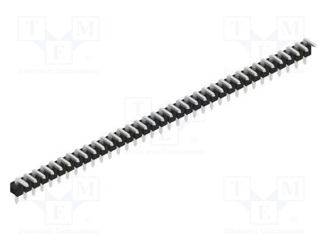 Connector: pin strips; pin header; male; PIN: 35; 2.54mm; THT; 1x35