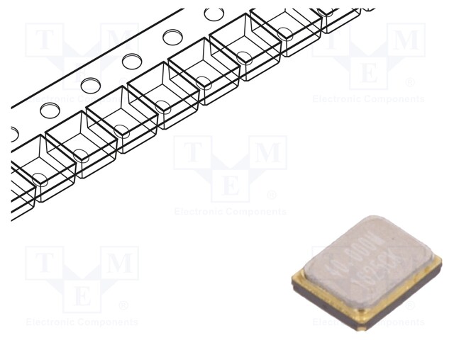 Resonator: quartz; 40MHz; ±15ppm; 10pF; SMD; 2x1.6x0.5mm