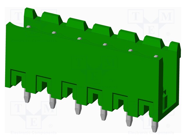 Connector: pluggable terminal block; socket; male; straight; THT