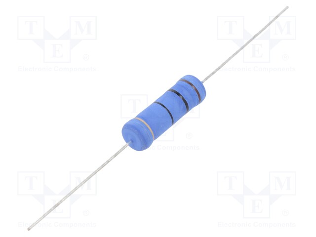 Resistor: metal oxide; THT; 10Ω; 5W; ±5%; Ø6x17.5mm