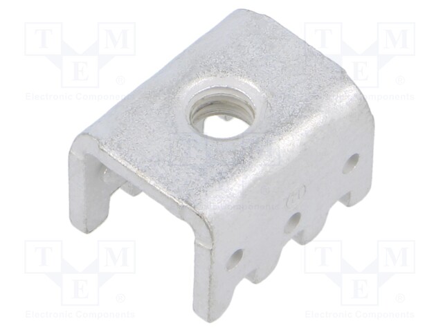 Straight; Plating: tinned; THT,screw terminal; Contacts: copper