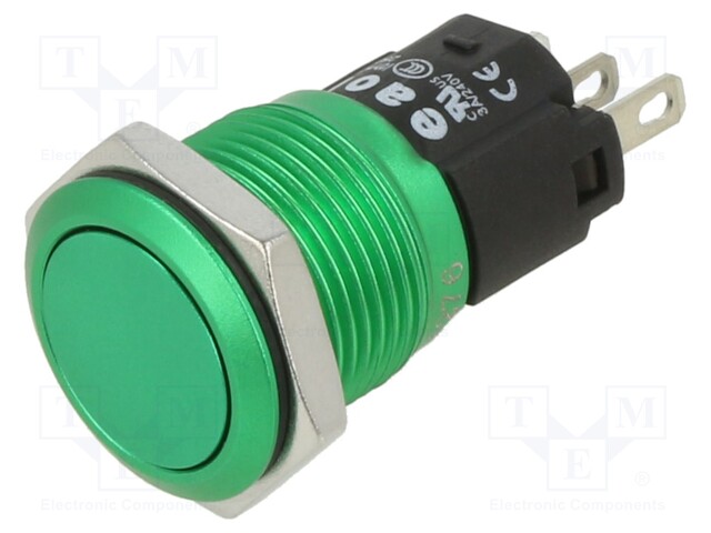 Switch: vandal resistant; Pos: 2; SPDT; 3A/240VAC; 3A/240VDC; ON-ON